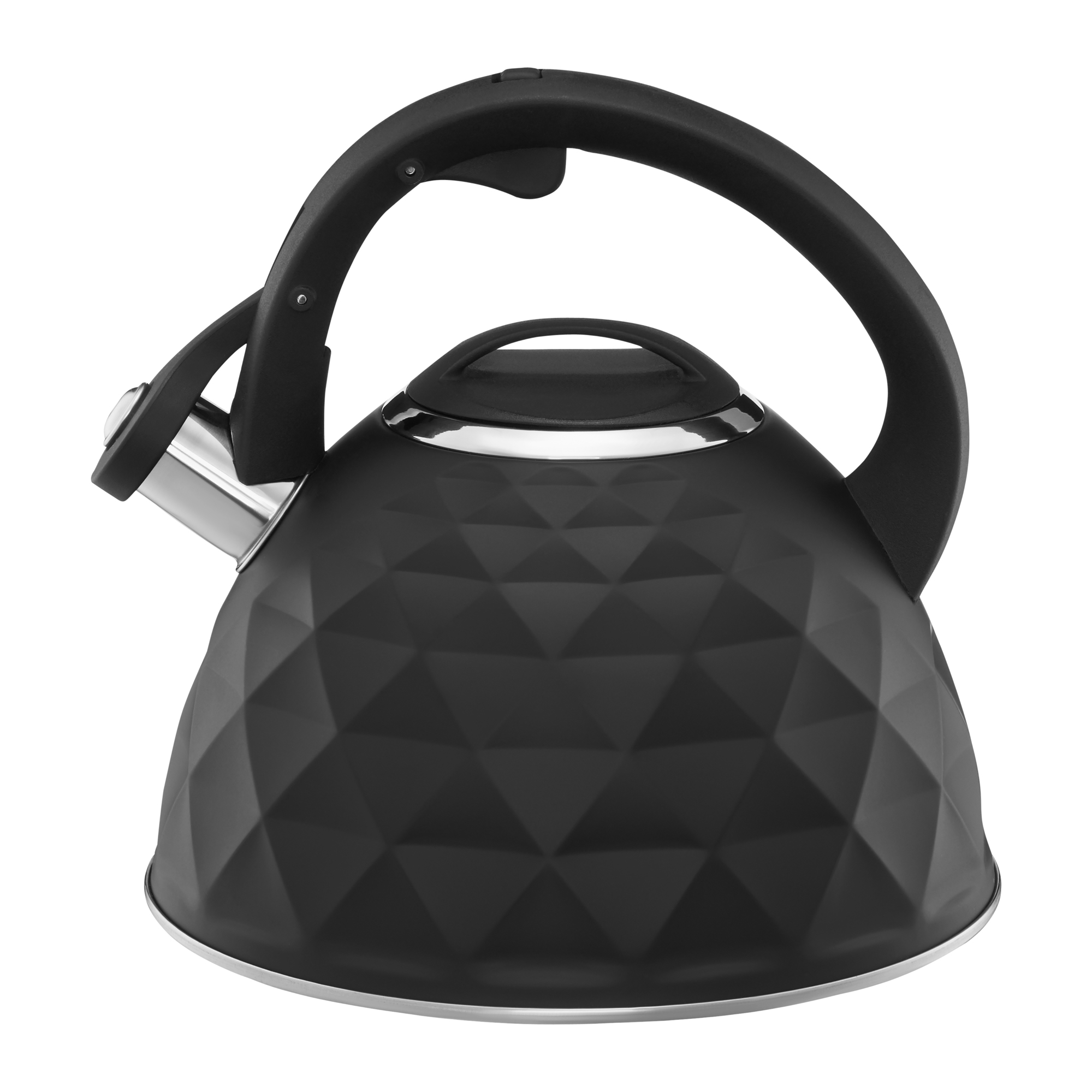 Czajnik z gwizdkiem 2,5 l Diamond czarny